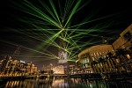  Breathtaking laser and light show by Emaar  at Burj Khalifa to continue through March 