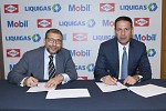 Celebrating the appointment of Liquigas Liban S.A.L. as Exclusive Agent for marketing and sales of the International products of Mobil lubricants in Lebanon