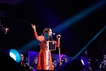 Ahlam Sings at Okaz Theater in Final Okaz Nights Performance