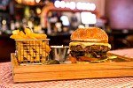 Special burger menu at Grand Millennium Al Wahda 