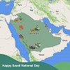 احتفل بتاريخ السعودية العريق ومستقبلها الطموح في اليوم الوطني السعودي على Snapchat 