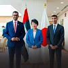 UAE and Japan discuss the latest developments in the comprehensive strategic partnership and sign a number of memorandums of understanding
