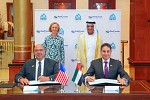 His Highness Sheikh Saud bin Saqr Al Qasimi hosts MoU signing between AmCham Dubai and RAKEZ