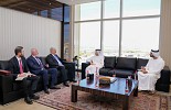 Mohamed Al Hussaini, Azerbaijan's finance minister discuss financial cooperation