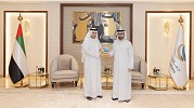 “Dubai Customs hosts Sheikh Mansour bin Ibrahim Al-Mualla to discuss ways of cooperation and strengthening institutional and strategic partnership.”