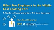 84.1% of hiring companies in the Middle East consider reference checks to be critical