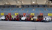 مُلاك سيارات فيراري من المملكة ينطلقون  على حلبة البحرين الدولية