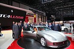 The Ferrari GTC4Lusso debuts: a unique mix of benchmark sports car performance