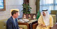 أمير الرياض يستقبل سفير مملكة النرويج لدى المملكة