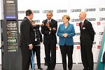President Obama visits Phoenix Contact at the Hannover Messe