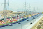 إنجاز 55% من أعمدة جسور قطار الرياض