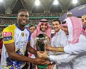 سمو رئيس هيئة الرياضة يتوج النصر بلقب كأس الهيئة العامة للرياضة لبطل السوبر‎