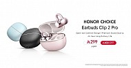 HONOR CHOICE  تكشف عن سماعات Earbuds Clip 2 Pro الجديدة كلياً بتجربة متكاملة من الجيل الجديد