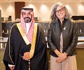 الحربي يبحث مع المديرة التنفيذية لبرنامج الأمم المتحدة للمستوطنات البشرية تعزيز استراتيجيات التعاون في الإسكان والتنمية الحضرية المستدامة.