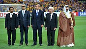 سلمان بن ابراهيم يشهد إفتتاح كأس آسيا ويشيد بالحضور الجماهيري