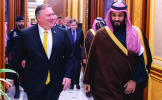 ولي العهد وبومبيو يستعرضان الشراكة السعودية - الأميركية