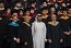 بحضور سمو الشيخ منصور بن محمد بن راشد آل مكتوم  - إيلي صعب المتحدث الرسمي في حفل التخرج السادس والعشرين للجامعة الأمريكية في دبي 