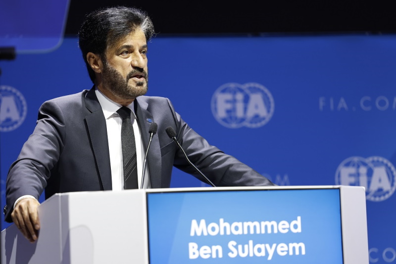  FIA President Mohammed Ben Sulayem 
